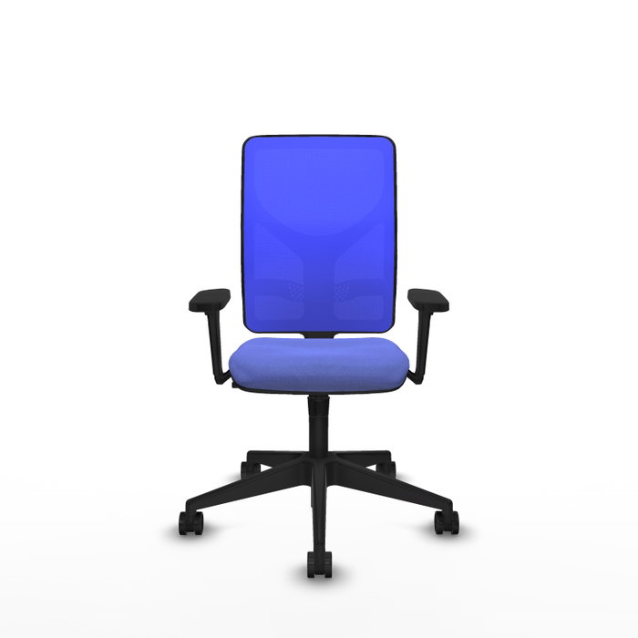 PIQUERAS Y CRESPO Silla de oficina Motilla con mecanismo Sincro, Azul PIQUERAS Y CRESPO Silla de oficina Motilla con mecanismo Sincro, Azul