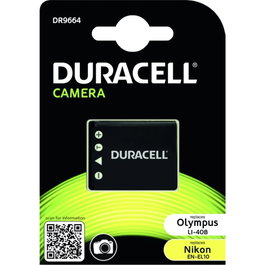 Duracell Batería de iones de litio 700 mAh para Olympus Li-40B/Nikon EN-EL10
