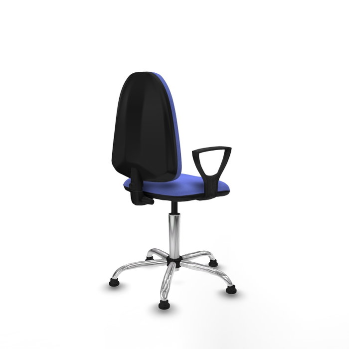 PIQUERAS Y CRESPO Silla de oficina Aýna Azul claro con Brazos Fijos