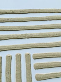 DKD Home Decor Cuadro Scandi Beige Blanco 4.5 x 83 x 83 cm (2 Unidades)