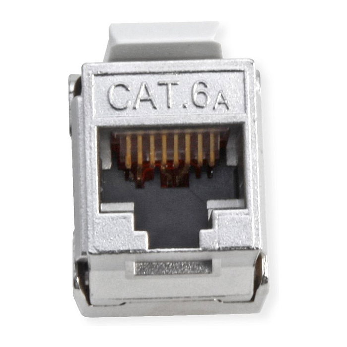 ROLINE Módulo Keystone Cat.6A RJ-45 Blindado Plata 21.17.0326