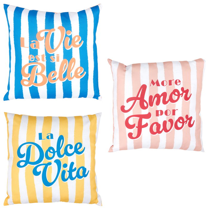 Home Deco Factory Cojín Hidrófugo 40x40 Dolce Vita