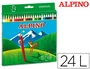 Alpino Lápices de Colores Estuche 24 Unidades C-Surtidos 175 mm