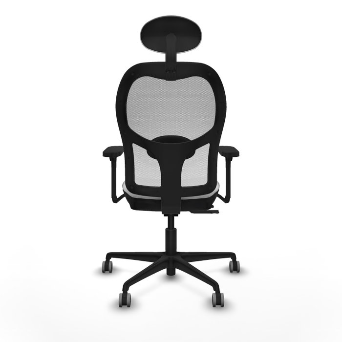 PIQUERAS Y CRESPO Silla de oficina Jorquera Blanca con mecanismo Sincro/Traslack PIQUERAS Y CRESPO Silla de oficina Jorquera Blanca con mecanismo Sincro/Traslack