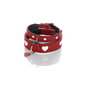Hunter Collar Love S-M Rojo-Negro