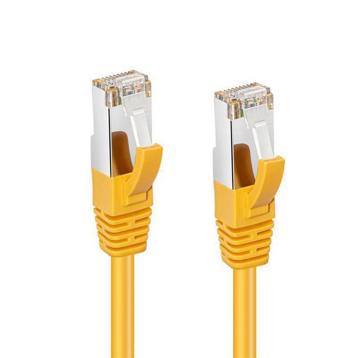 MicroConnect Cable de Red CAT6 S/FTP 0,15m Amarillo