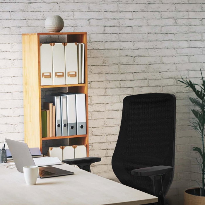 PIQUERAS Y CRESPO Silla de oficina Mardos Naranja y Negro PIQUERAS Y CRESPO Silla de oficina Mardos Naranja y Negro
