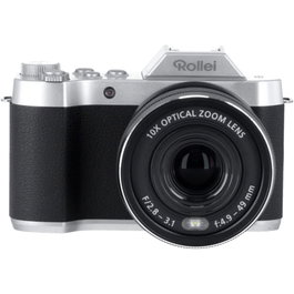 Rollei Powerflex 10x Retro Cámara Digital 64 MP Negro/Plata