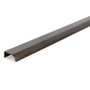 Viefe tirador Ona aluminio acabado marrón metalizado distancia agujeros 1056 mm para muebles