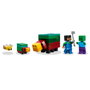Lego 21260 El Jardín de Cerezos en Flor Minecraft con Héroe Sunny, Sniffer y Zombi, Juguete Construcción Bioma Cerezal
