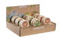 DKD Home Decor Yoyós de Madera con Cuerda Motivos Animales Surtido de 4