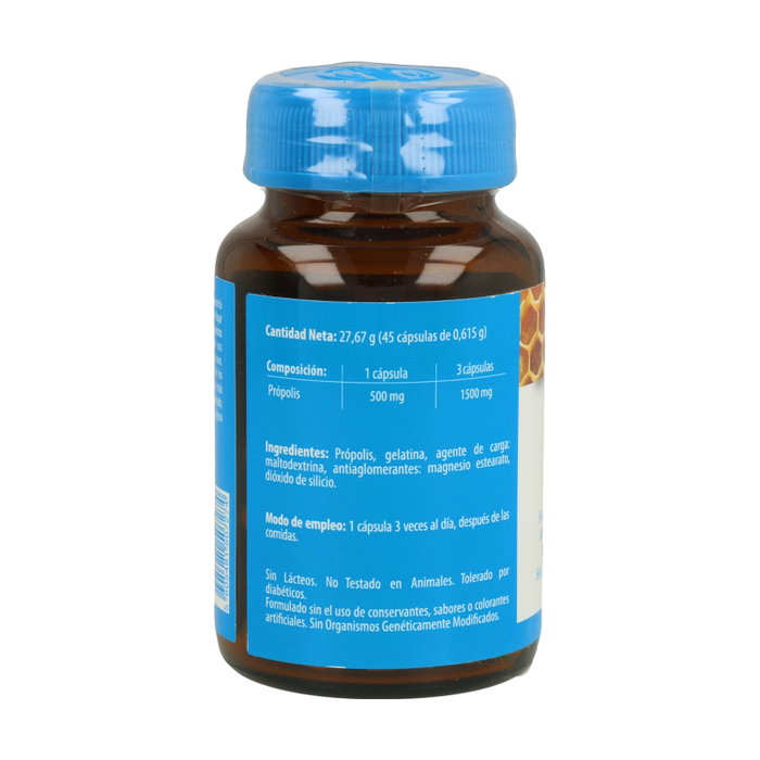 Naturmil Própolis 45 cápsulas de 500mg Naturmil Própolis 45 cápsulas de 500mg
