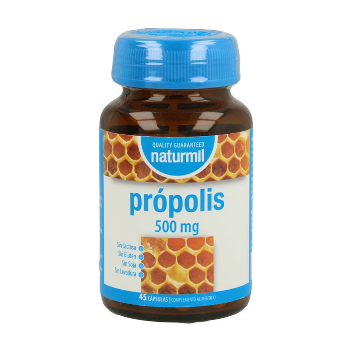 Naturmil Própolis 45 cápsulas 500 mg Defensas Naturales Naturmil Própolis 45 cápsulas 500 mg Defensas Naturales
