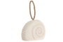 DKD Home Decor Hangzhou design 26b Sujetapuertas Mediterraneo Blanco Cemento Simil Piedra 8 x 16 x 20 cm (2 Unidades)