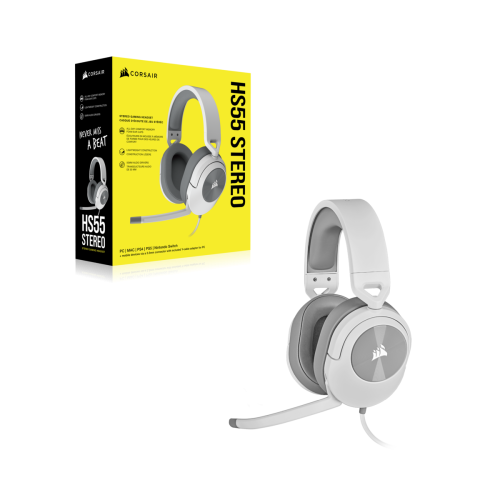 Corsair CA-9011261-EU Auriculares Alámbrico Diadema Juego Blanco