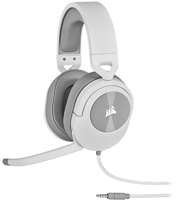Corsair HS55 STEREO Auriculares Gaming Blanco