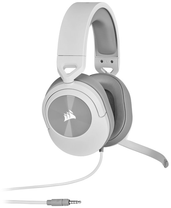Corsair HS55 STEREO Auriculares Gaming Blanco