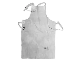 Faru Mandil para Soldador de Cuero al Cromo con Tiras de Serraje y Anillas 600x900 mm