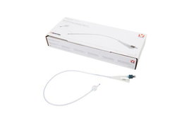Kruuse Cateter Foley Silicona 8Fr 55 cm 5 Unidades - Estéril, Biocompatible para Larga Duración