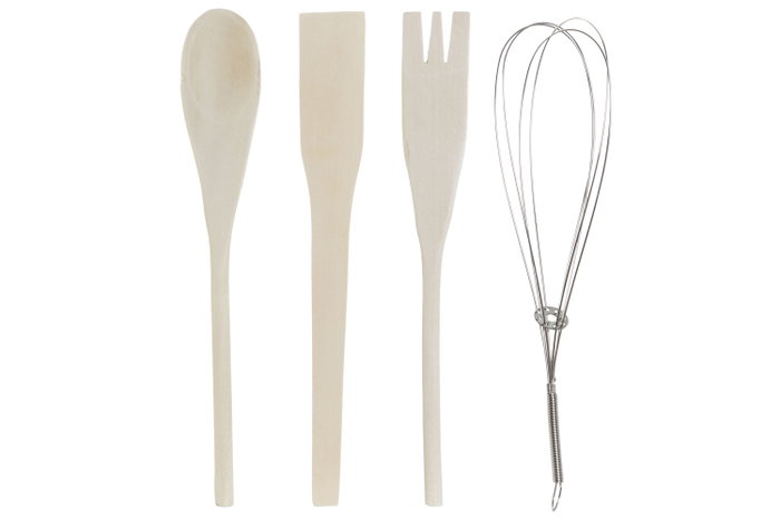 DKD Home Decor Set de 5 Botes de Utensilios Spices 2023