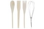 DKD Home Decor Set de 5 Botes de Utensilios Spices 2023