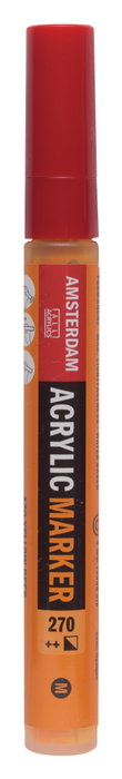 Amsterdam Marker Acrílica 4 mm Amarillo Azo Oscuro 270 Amsterdam Marker Acrílica 4 mm Amarillo Azo Oscuro 270