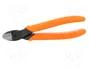 BAHCO Alicates de corte diagonal lateral 180 mm