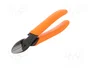 BAHCO Alicates de corte diagonal lateral 180 mm