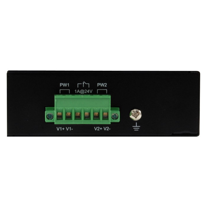 Level One Switch IFP-0801 8x FE 4x PoE 126W Gestionable para Montaje en Pared y Carril DIN Gigabit Ethernet