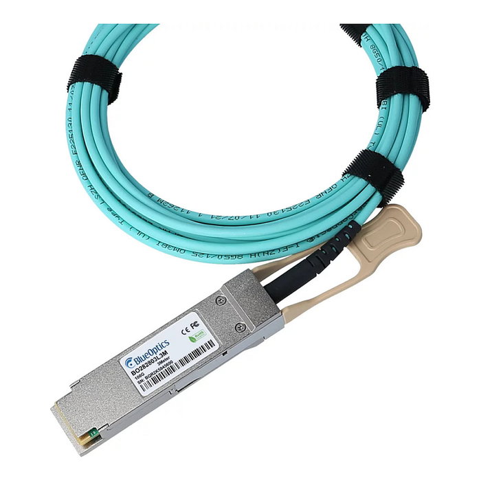 BlueOptics 100FRRA0100-BO Cable de fibra óptica AOC QSFP28 a QSFP28 de 10 m