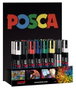 Uni-ball Posca PC-5M Expositor de 36 Marcadores de Pintura Surtidos