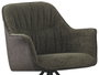 DKD Home Decor Silla de Poliéster y Metal Verde Bicolor