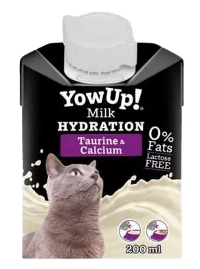 Yow Up! Leche Funcional para Gato sin Lactosa 12x200ml Yow Up! Leche Funcional para Gato sin Lactosa 12x200ml