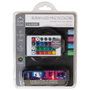 Home Deco Factory Tira LED 1 Metro con Mando, 15 Colores, Adhesiva y Recortable para Decoración