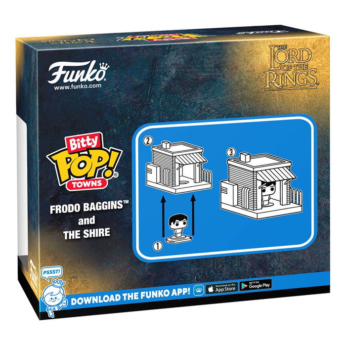El Señor de los Anillos Bitty POP! Town Vinyl Figura Frodo at Shire El Señor de los Anillos Bitty POP! Town Vinyl Figura Frodo at Shire