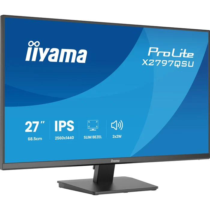 iiyama ProLite X2797QSU-B1 Monitor 27 pulgadas Quad HD IPS Negro mate