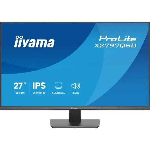 iiyama ProLite X2797QSU-B1 Monitor 27 pulgadas Quad HD IPS Negro mate