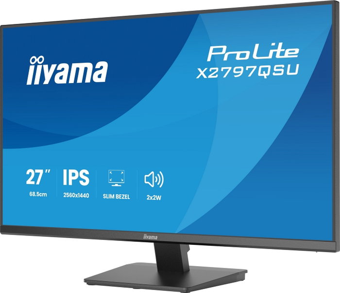 iiyama ProLite X2797QSU-B1 Monitor 27 pulgadas Quad HD IPS Negro mate