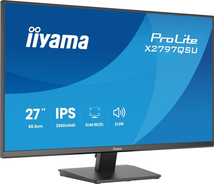 iiyama ProLite X2797QSU-B1 Monitor 27 pulgadas Quad HD IPS Negro mate