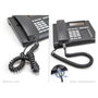 DeLOCK Adaptador antitorsión RJ10 macho a RJ10 hembra transparente/negro