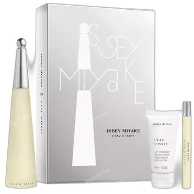 Issey Miyake L'eau d'Issey Set de Regalo 100ml EDT + 50ml Loción Corporal + 10ml Vaporizador Issey Miyake L'eau d'Issey Set de Regalo 100ml EDT + 50ml Loción Corporal + 10ml Vaporizador