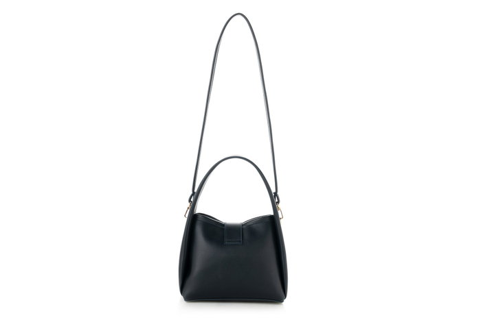 Vince Camuto Turin Bolso de Piel de Polivinilo Azul Oscuro