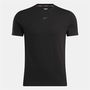 Camiseta de Manga Corta Hombre Reebok Reebok Athlete Tee Negro