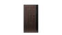 KRUX Palum Caja de Ordenador con Panel Lateral Sin Herramientas y Frontales con Listones de Madera Oscura