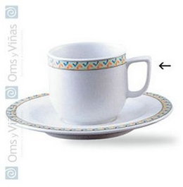 Langenthal Taza de té apilable Primavera 18 (Set de 6)