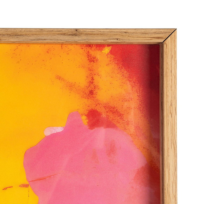 Cuadro Madera-Cristal Impreso Decoración 123 X 3,50 X 83 cm