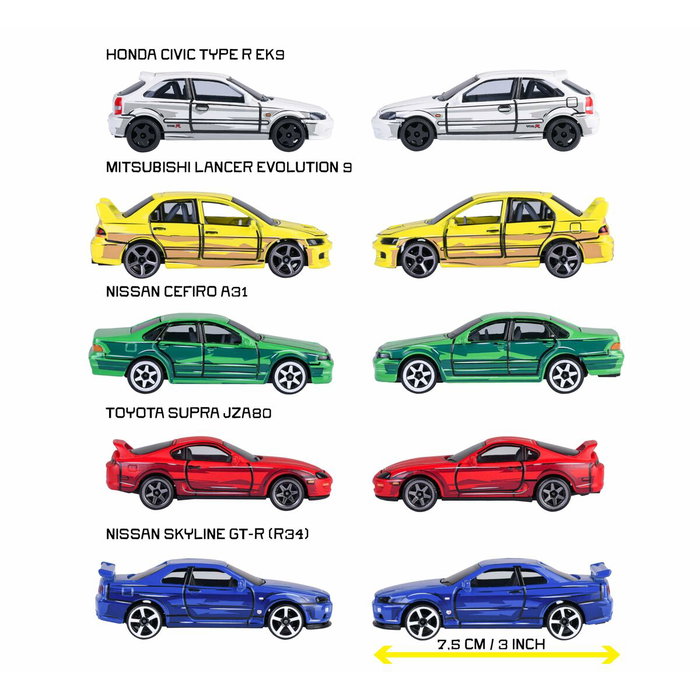 Majorette Pack de regalo de 5 piezas Majo JDM