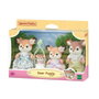 Sylvanian Families Familia Ciervo con cuatro figuras y accesorio portabebés