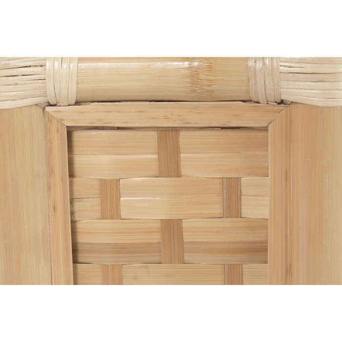 DKD Home Decor Macetero Bambú y Ratán Natural 46x40x40