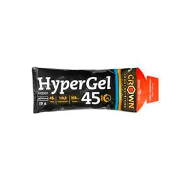 CROWN SPORT NUTRITION Hypergel 45 Fresa + Cafeína Gel Energético 75G